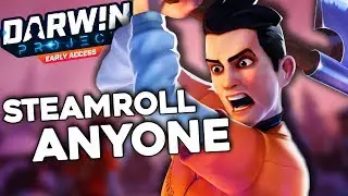 STEAMROLL ANYONE TUTORIAL! -  Darwin Project Stamina Steamroll Build Tutorial | Darwin Project Game!
