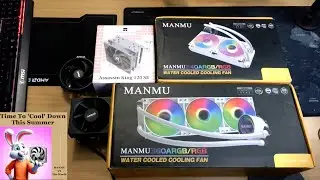 Системы водяного охлаждения процессора MANMU против AMD и Thermalright. Как Manmu 240 мм/360 мм с...