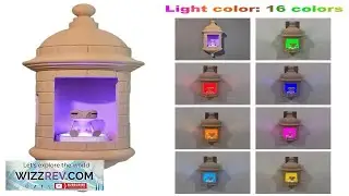 Handmade 3D Printed Frog LED Puerto Rican Garita Wall Coqui Lamp Night