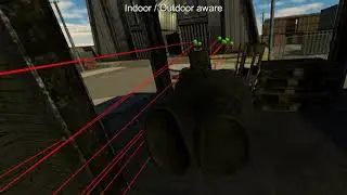 Acoustics aware battle audio (Use headphones)