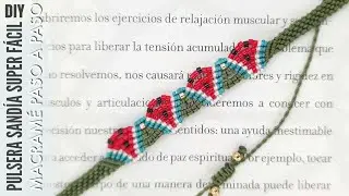 DIY COMO HACER PULSERA F&Aacute;CIL Y R&Aacute;PIDO | PULSERA EN MACRAM&Eacute; F&Aacute;CIL | FRIENDSHIP BRACELET