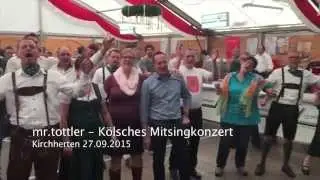 mr.tottler - Mitsingkonzert in Kirchherten (27.09.2015)