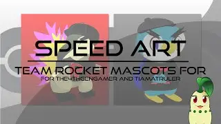 Speed Art Episode Three - Team Rocket Mascots for @The4thGenGamer and @TiamatRuler