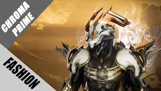 Warframe | Fashion Frame | Chroma Prime : Divine Dragon
