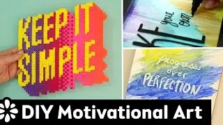 DIY Motivational Wall Art & Room Decor | Sea Lemon
