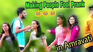 Making People Fool with a fake Magic trick Prank || Amravati Prank || Prank In India
