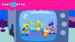 GRANDE AVENTURA MUSICAL NA TELEVISÃO | GALINHA PINTADINHA | CARTOONITO
