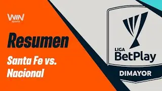 Santa Fe vs. Nacional (resumen y goles) | Liga BetPlay Dimayor 2024-2 | Cuadrangulares - Fecha 6