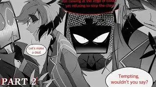 Alastor is Manipulating VOX?,what if Alastor took Vox Soul Deal😨?,Hazbin hotel S2😈dub Part 2🔖