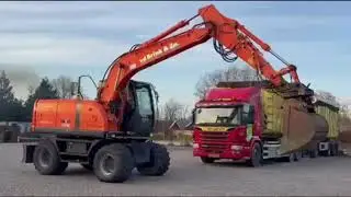 Escavatore a ruote Hitachi ZX140W 3 2009