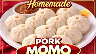 Homemade Pork Momo.....
