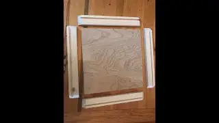 DIY Farmhouse Sign Frame w/ Routed Grooves