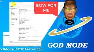 GOD MODE in Windows 10