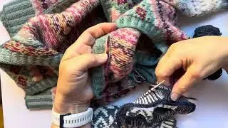 Corrugated Ribbing in Fair Isle Knitting with @maryannstephensknits