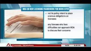 MDA:  New licensing framework not intended to clamp down on internet freedom - 29May2013