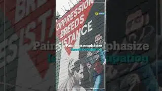 Hidden Gems: Irish mural for Palestine