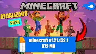 MINECRAFT ✔ SAIU ANDROID ATUALIZADO 2026! (mobile)