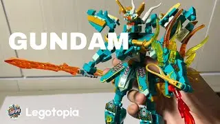 SEMBO BLOCK 103331 : MECHA OF STEEL  | Builld LEGO : Bricks - Green Dragon🔥