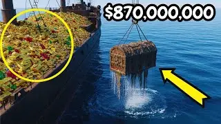 FINALLY WE FOUND $870,000,000 DIAMONDS & GOLD in the Deep Ocean!