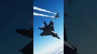 Witness a breathtaking jet dogfight packed into 60 seconds #aviationaction #viralflight