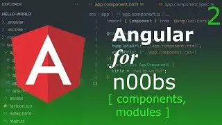 Angular Beginner Series - Part 2 - Modules and Components