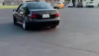 Straight piped awp 1.8t swapped jetta