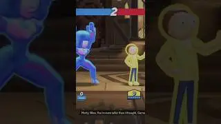 MultiVersus - What If Morty Meets Garnet! SECRET Interaction #shorts