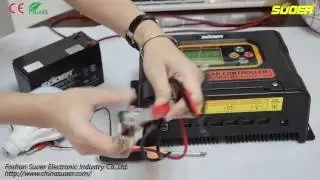 Suoer New High-efficiency Off-grid MPPT Solar Controller 10A to 60A