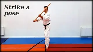 Two-handed spear 2 - Basic strike (Primal martial arts technique 1.2)