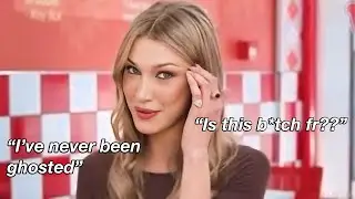 Bella Hadid and Amelia being UNHINGED for 3 minutes straight | chicken shop date
