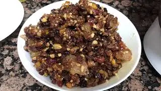 Sri Lankan  Rich cake 🎂 baking process (wedding & Christmas cake 🍰) (Tamil)