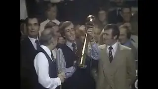 Terry Griffiths clinches the inaugural Snooker World Cup for Wales, 1979
