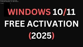 Activate Windows 10/11 (2025 WORKING)