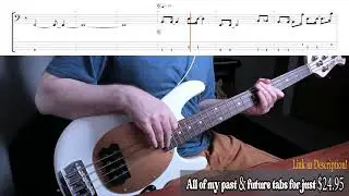 Van Halen: Light Up the Sky Bass Cover with Tab & Notation