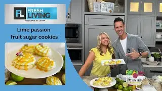 Lime Passion Fruit Sugar Cookies Recipe