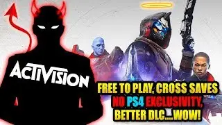 ACTIVISION is AWFUL CONFIRMED?! - The Future of Destiny 2 (Free-To-Play & Cross Saves!)