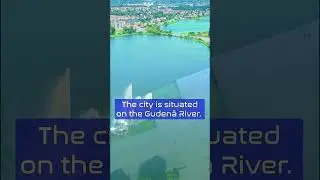 Silkeborg From Above - Jutland - Jylland - 4K - Aerial Drone - 2023 - #shorts #silkeborg #denmark