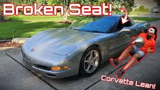 C5 Corvette Leaning Seat - Fixed