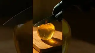 Beautiful Yellow Apple 🤯 #ai #apple #chatgpt