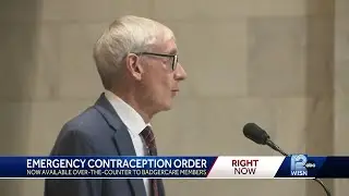 Gov. Evers announces free, no prescription over-the-counter emergency contraception