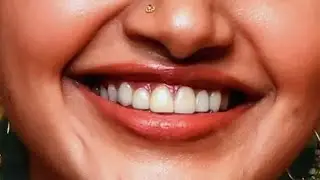 Beautiful Indian Actress Extra Crazy Look Lips Face Closeup