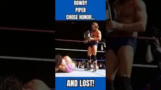 Bret Hart vs Roddy Piper &mdash; Worth Revisiting WrestleMania 8? #shorts