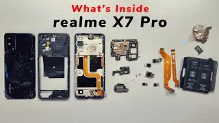 realme X7 Pro 5G Teardown - Ultra thin Fingerprint Sensor ?