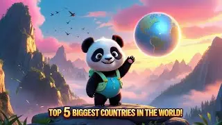 Let&rsquo;s Explore the 5 Biggest Countries! 🌍 Educational Kids Song