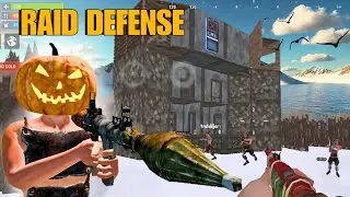 Defending an Intense Online Raid! | Cursed River Base Battle | Oxide Survival Island - Day 3