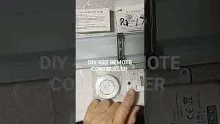 Como programar interruptor smart 433 MHz. DIY 433 REMOTE CONTROLLER