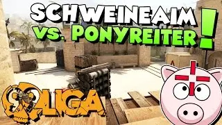 CS:GO - SCHWEINEAIM vs. Die Ponyreiter! - 99Damage Division 4.20 Spiel #06