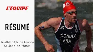 Championnats France Triathlon - Dorian Coninx s'impose devant Pierre Le Corre à Saint-Jean-de-Monts