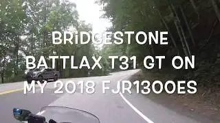 Bridgestone Battlax T31 GT Sport Touring Motorcycle Tires Full Review: TX/Smoky Mtns. 2018 FJR1300es