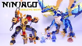 Elemental Dragon vs the Empress Mech! Ninjago 71796 REVIEW!